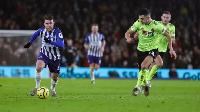 Framed Print : Brighton and Hove Albion vs. Sheffield United: Premier League Battle at American Express Community Stadium (12.21.19) Framed Print : Brighton and Hove Albion vs. Sheffield United: Premier League Battle at American Express Community Stadium (12.21.19)