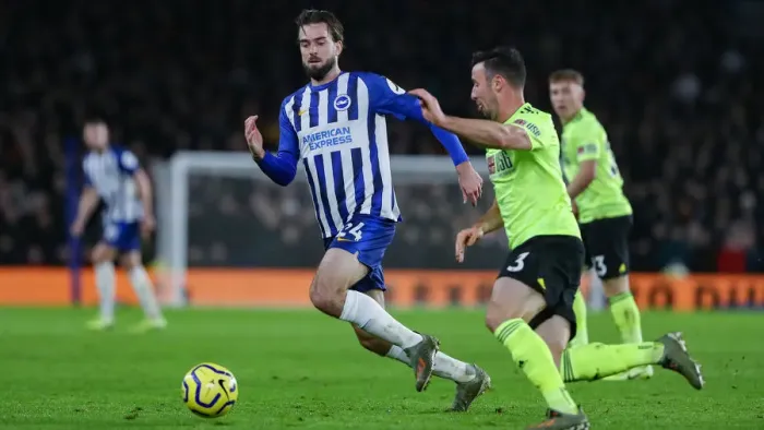 Framed Print : Brighton and Hove Albion vs. Sheffield United: Premier League Battle at American Express Community Stadium (21DEC19) Framed Print : Brighton and Hove Albion vs. Sheffield United: Premier League Battle at American Express Community Stadium (21DEC19)