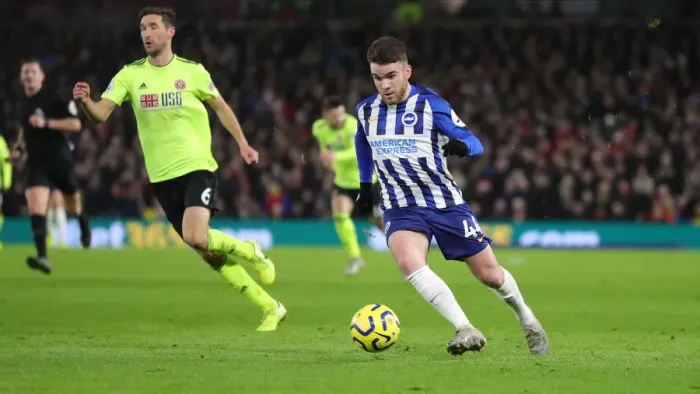 Framed Print : Brighton and Hove Albion vs. Sheffield United: Premier League Battle at American Express Community Stadium (21DEC19) Framed Print : Brighton and Hove Albion vs. Sheffield United: Premier League Battle at American Express Community Stadium (21DEC19)