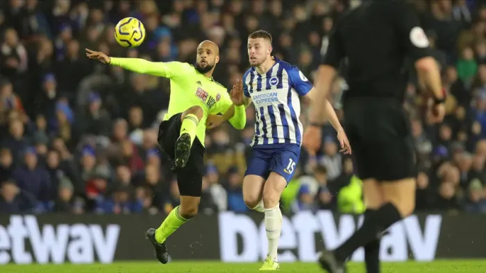 Framed Print : Brighton and Hove Albion vs. Sheffield United: Premier League Battle at American Express Community Stadium (21DEC19) Framed Print : Brighton and Hove Albion vs. Sheffield United: Premier League Battle at American Express Community Stadium (21DEC19)
