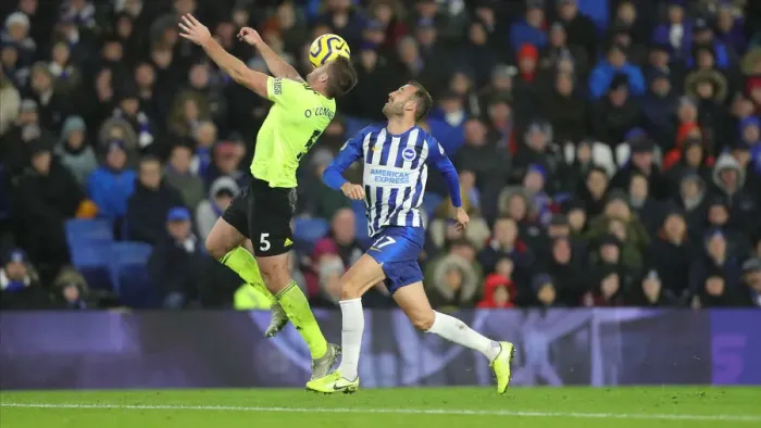 Framed Print : Brighton and Hove Albion vs. Sheffield United: Premier League Battle at American Express Community Stadium (21DEC19) Framed Print : Brighton and Hove Albion vs. Sheffield United: Premier League Battle at American Express Community Stadium (21DEC19)
