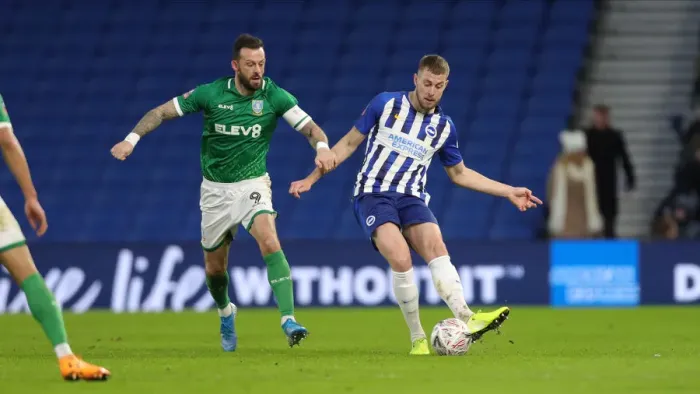 Framed Print : Brighton & Hove Albion vs. Sheffield Wednesday: FA Cup Clash at American Express Community Stadium (04JAN20) Framed Print : Brighton & Hove Albion vs. Sheffield Wednesday: FA Cup Clash at American Express Community Stadium (04JAN20)