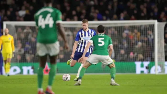 Framed Print : Brighton & Hove Albion vs. Sheffield Wednesday: FA Cup Clash at American Express Community Stadium (04JAN20) Framed Print : Brighton & Hove Albion vs. Sheffield Wednesday: FA Cup Clash at American Express Community Stadium (04JAN20)