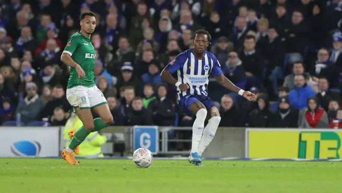 Framed Print : Brighton & Hove Albion vs. Sheffield Wednesday: FA Cup Clash at American Express Community Stadium (04JAN20) Framed Print : Brighton & Hove Albion vs. Sheffield Wednesday: FA Cup Clash at American Express Community Stadium (04JAN20)