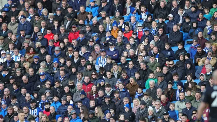 Framed Print : Brighton and Hove Albion vs. Aston Villa: A Premier League Battle at American Express Community Stadium (January 18, 2020) Framed Print : Brighton and Hove Albion vs. Aston Villa: A Premier League Battle at American Express Community Stadium (January 18, 2020)