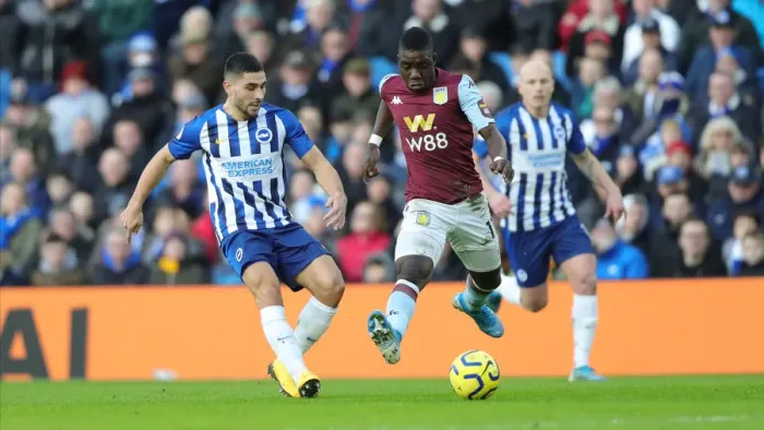 Framed Print : Brighton and Hove Albion vs. Aston Villa: A Premier League Clash at American Express Community Stadium (January 18, 2020) Framed Print : Brighton and Hove Albion vs. Aston Villa: A Premier League Clash at American Express Community Stadium (January 18, 2020)