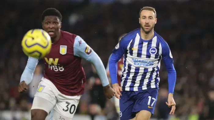 Framed Print : Brighton and Hove Albion vs. Aston Villa: A Premier League Clash at American Express Community Stadium (January 18, 2020) Framed Print : Brighton and Hove Albion vs. Aston Villa: A Premier League Clash at American Express Community Stadium (January 18, 2020)