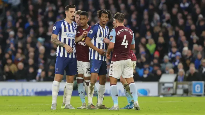 Framed Print : Brighton and Hove Albion vs. Aston Villa: A Premier League Clash at American Express Community Stadium (January 18, 2020) Framed Print : Brighton and Hove Albion vs. Aston Villa: A Premier League Clash at American Express Community Stadium (January 18, 2020)