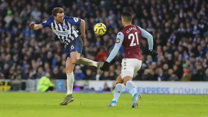 Framed Print : Brighton and Hove Albion vs. Aston Villa: Premier League Showdown at American Express Community Stadium (January 18, 2020) Framed Print : Brighton and Hove Albion vs. Aston Villa: Premier League Showdown at American Express Community Stadium (January 18, 2020)