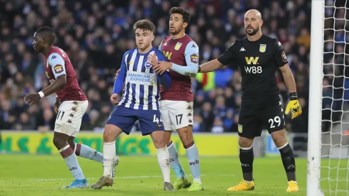 Framed Print : Brighton and Hove Albion vs. Aston Villa: A Premier League Showdown at American Express Community Stadium (January 18, 2020) Framed Print : Brighton and Hove Albion vs. Aston Villa: A Premier League Showdown at American Express Community Stadium (January 18, 2020)