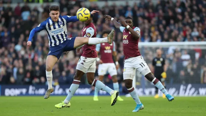 Framed Print : Brighton and Hove Albion vs. Aston Villa: A Premier League Clash at American Express Community Stadium (January 18, 2020) Framed Print : Brighton and Hove Albion vs. Aston Villa: A Premier League Clash at American Express Community Stadium (January 18, 2020)