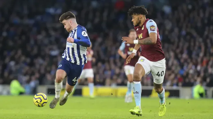 Framed Print : Brighton and Hove Albion vs. Aston Villa: A Premier League Clash at American Express Community Stadium (January 18, 2020) Framed Print : Brighton and Hove Albion vs. Aston Villa: A Premier League Clash at American Express Community Stadium (January 18, 2020)