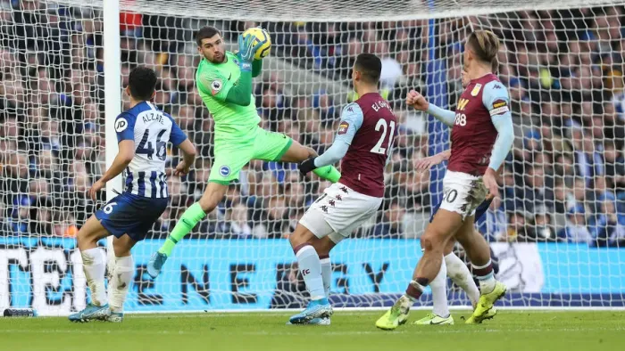 Framed Print : Brighton and Hove Albion vs. Aston Villa: A Premier League Clash at American Express Community Stadium (January 18, 2020) Framed Print : Brighton and Hove Albion vs. Aston Villa: A Premier League Clash at American Express Community Stadium (January 18, 2020)