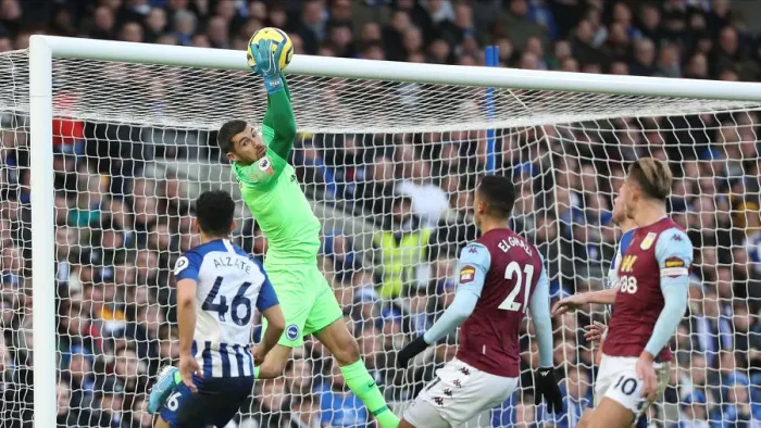 Framed Print : Brighton and Hove Albion vs. Aston Villa: A Premier League Clash at American Express Community Stadium (January 18, 2020) Framed Print : Brighton and Hove Albion vs. Aston Villa: A Premier League Clash at American Express Community Stadium (January 18, 2020)