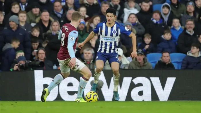 Framed Print : Brighton and Hove Albion vs. Aston Villa: A Premier League Clash at American Express Community Stadium (January 18, 2020) Framed Print : Brighton and Hove Albion vs. Aston Villa: A Premier League Clash at American Express Community Stadium (January 18, 2020)
