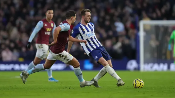 Framed Print : Brighton and Hove Albion vs. Aston Villa: A Premier League Clash at American Express Community Stadium (January 18, 2020) Framed Print : Brighton and Hove Albion vs. Aston Villa: A Premier League Clash at American Express Community Stadium (January 18, 2020)