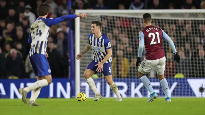 Framed Print : Brighton and Hove Albion vs. Aston Villa: A Premier League Clash at American Express Community Stadium (January 18, 2020) Framed Print : Brighton and Hove Albion vs. Aston Villa: A Premier League Clash at American Express Community Stadium (January 18, 2020)