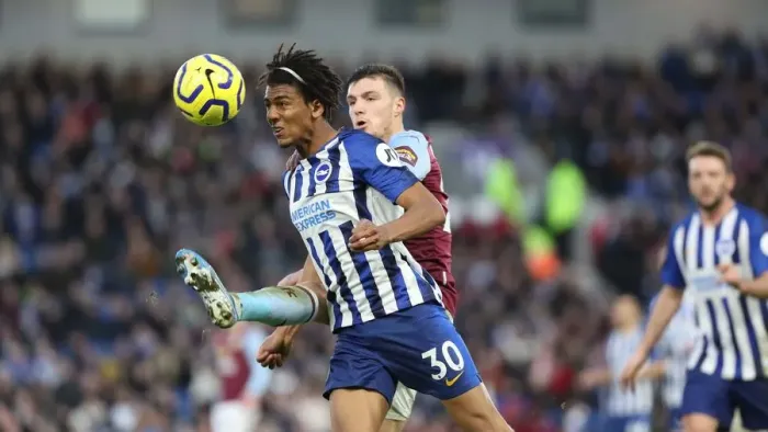 Framed Print : Brighton and Hove Albion vs. Aston Villa: A Premier League Clash at American Express Community Stadium (January 18, 2020) Framed Print : Brighton and Hove Albion vs. Aston Villa: A Premier League Clash at American Express Community Stadium (January 18, 2020)