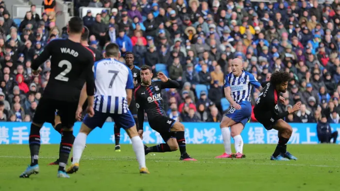Framed Print : Brighton and Hove Albion vs. Crystal Palace: A Premier League Showdown at American Express Community Stadium (29th February 2020) Framed Print : Brighton and Hove Albion vs. Crystal Palace: A Premier League Showdown at American Express Community Stadium (29th February 2020)