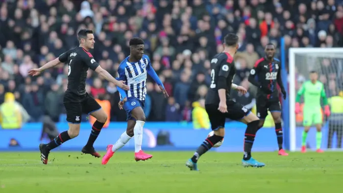 Framed Print : Brighton and Hove Albion vs. Crystal Palace: A Premier League Showdown at American Express Community Stadium (February 29, 2020) Framed Print : Brighton and Hove Albion vs. Crystal Palace: A Premier League Showdown at American Express Community Stadium (February 29, 2020)