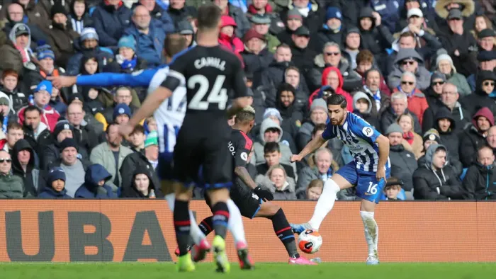 Framed Print : Brighton and Hove Albion vs. Crystal Palace: A Premier League Clash at American Express Community Stadium (February 29, 2020) Framed Print : Brighton and Hove Albion vs. Crystal Palace: A Premier League Clash at American Express Community Stadium (February 29, 2020)