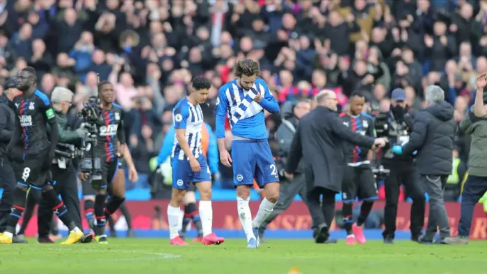 Framed Print : Brighton and Hove Albion vs. Crystal Palace: A Premier League Battle at American Express Community Stadium (29 February 2020) Framed Print : Brighton and Hove Albion vs. Crystal Palace: A Premier League Battle at American Express Community Stadium (29 February 2020)