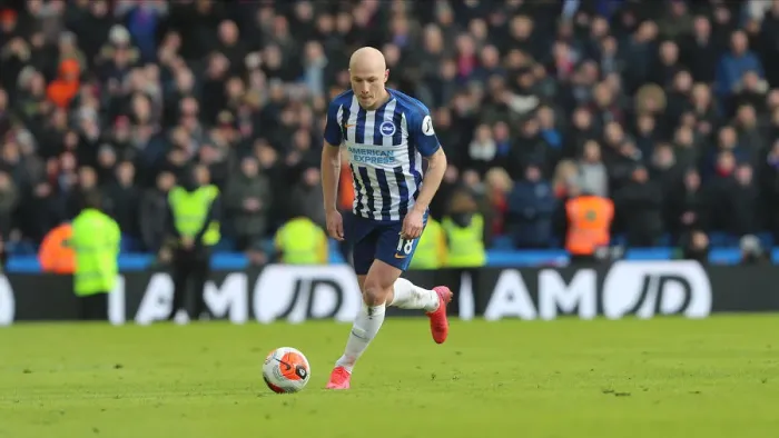Framed Print : Brighton and Hove Albion vs. Crystal Palace: A Premier League Showdown at American Express Community Stadium (29.02.20)