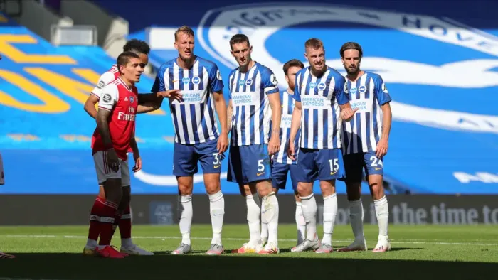 Framed Print : Brighton and Hove Albion vs. Arsenal: Premier League Showdown at American Express Community Stadium (June 2020) Framed Print : Brighton and Hove Albion vs. Arsenal: Premier League Showdown at American Express Community Stadium (June 2020)