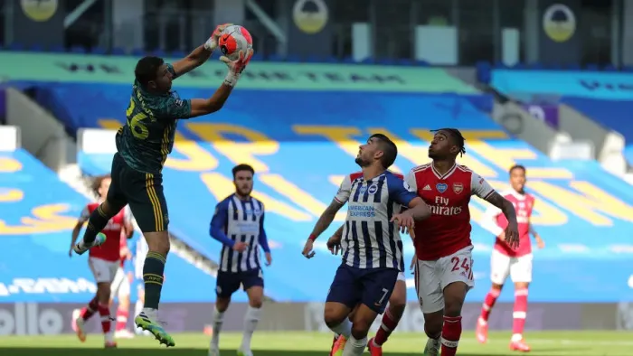 Framed Print : Brighton and Hove Albion vs. Arsenal: Premier League Showdown at American Express Community Stadium (June 2020) Framed Print : Brighton and Hove Albion vs. Arsenal: Premier League Showdown at American Express Community Stadium (June 2020)