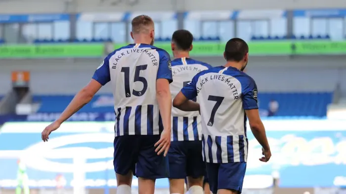 Framed Print : Brighton and Hove Albion vs. Arsenal: Premier League Showdown at American Express Community Stadium (June 2020) Framed Print : Brighton and Hove Albion vs. Arsenal: Premier League Showdown at American Express Community Stadium (June 2020)