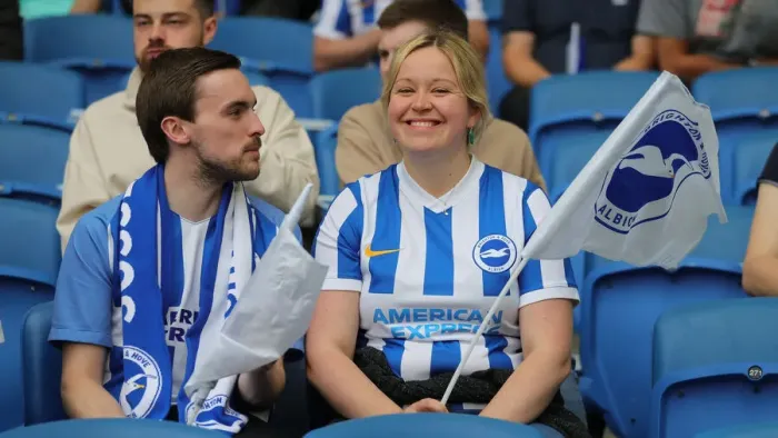 Framed Print : Brighton & Hove Albion vs. Watford: 2021-22 Premier League Battle at American Express Community Stadium