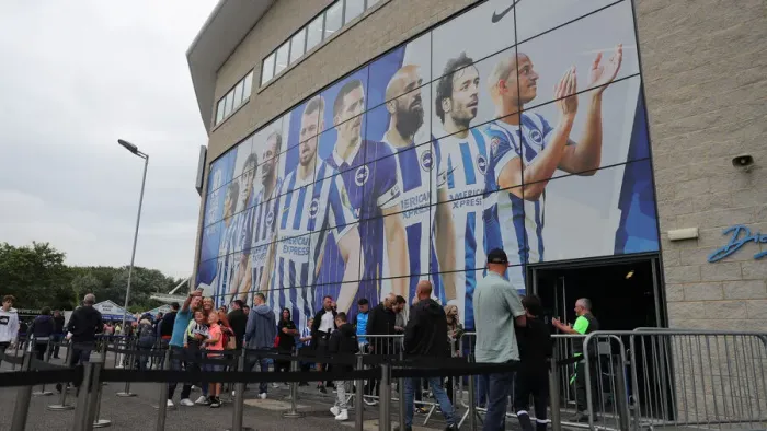 Framed Print : Brighton and Hove Albion vs. Watford: 2021-22 Premier League Clash at American Express Community Stadium (21AUG21)