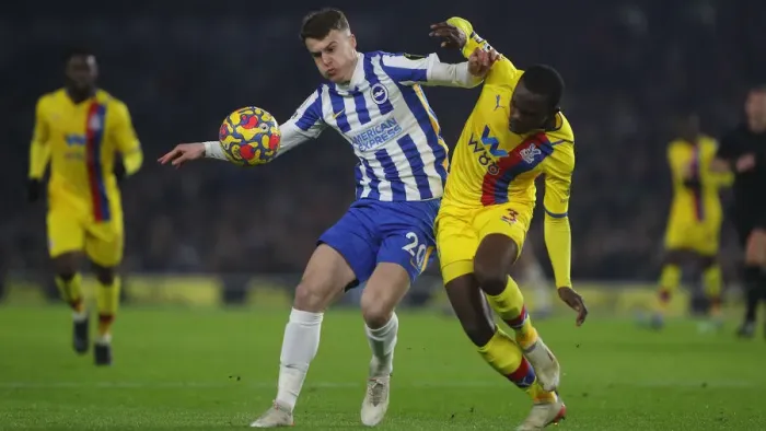 Framed Print : Brighton and Hove Albion vs. Crystal Palace: Intense Premier League Clash at American Express Community Stadium (14JAN22) Framed Print : Brighton and Hove Albion vs. Crystal Palace: Intense Premier League Clash at American Express Community Stadium (14JAN22)