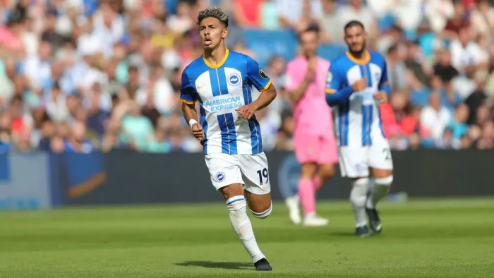 Framed Print : Brighton & Hove Albion vs. Espanyol: Pre-Season Showdown at American Express Community Stadium (30th July 2022)
