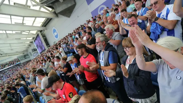 Framed Print : Brighton & Hove Albion vs. Leicester City: 2022 / 23 Premier League Clash at American Express Community Stadium (September 4, 2022) Framed Print : Brighton & Hove Albion vs. Leicester City: 2022 / 23 Premier League Clash at American Express Community Stadium (September 4, 2022)