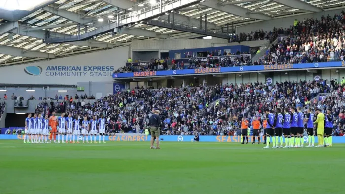 Framed Print : Brighton & Hove Albion vs. Tottenham Hotspur: 2022 / 23 Premier League Clash at American Express Community Stadium (8th October)