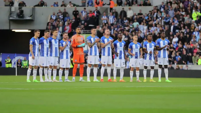 Framed Print : Brighton and Hove Albion vs. Tottenham Hotspur: 2022 / 23 Premier League Clash at American Express Community Stadium (8th October)