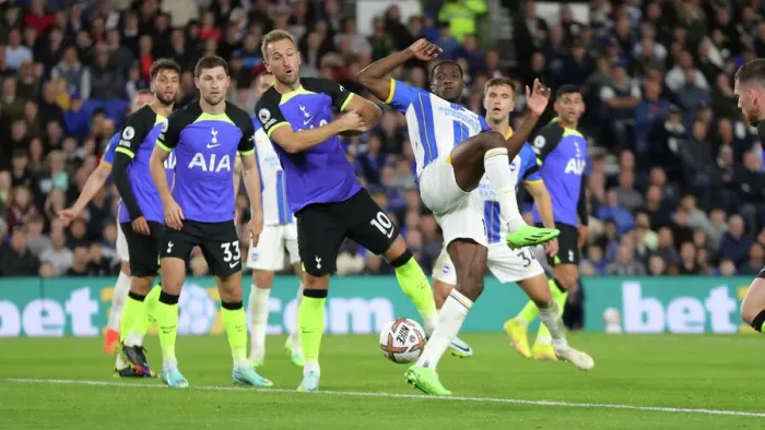 Framed Print : Brighton & Hove Albion vs. Tottenham Hotspur: 2022 / 23 Premier League Clash at American Express Community Stadium (October 8th) Framed Print : Brighton & Hove Albion vs. Tottenham Hotspur: 2022 / 23 Premier League Clash at American Express Community Stadium (October 8th)