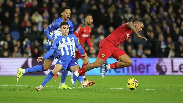 Framed Print : Brighton & Hove Albion vs. Wolverhampton Wanderers: A Premier League Clash at American Express Stadium (January 21, 2024) Framed Print : Brighton & Hove Albion vs. Wolverhampton Wanderers: A Premier League Clash at American Express Stadium (January 21, 2024)