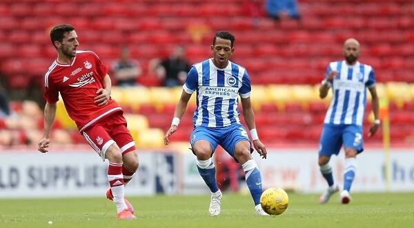 Brighton and Hove Albion vs Aberdeen: Pre-Season Clash at Pittodrie, Scotland (26 / 07 / 2015) - Match Action