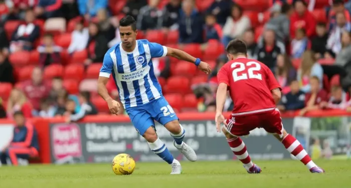 Framed Print : Brighton and Hove Albion vs Aberdeen: Pre-Season Battle at Pittodrie, July 2015 Framed Print : Brighton and Hove Albion vs Aberdeen: Pre-Season Battle at Pittodrie, July 2015