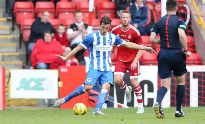 Framed Print : Brighton and Hove Albion vs Aberdeen: Pre-Season Clash at Pittodrie, July 2015 Framed Print : Brighton and Hove Albion vs Aberdeen: Pre-Season Clash at Pittodrie, July 2015