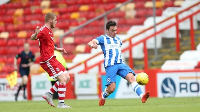 Framed Print : Brighton and Hove Albion vs Aberdeen: Pre-Season Clash at Pittodrie, July 2015 Framed Print : Brighton and Hove Albion vs Aberdeen: Pre-Season Clash at Pittodrie, July 2015