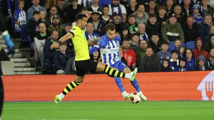Framed Print : Brighton & Hove Albion vs AEK Athens: Europa League Battle, September 21, 2023 Framed Print : Brighton & Hove Albion vs AEK Athens: Europa League Battle, September 21, 2023