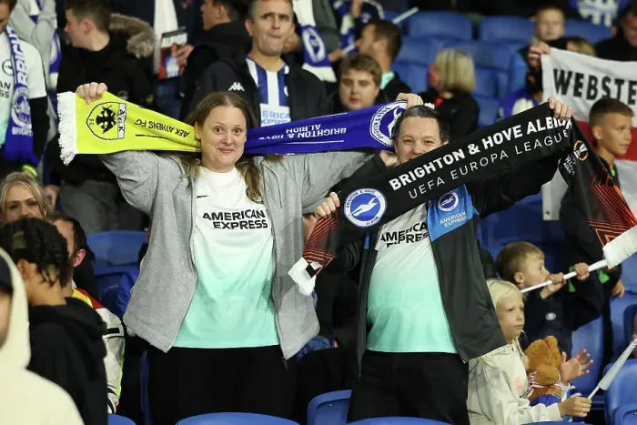 Framed Print : Brighton & Hove Albion vs. AEK Athens: Europa League Battle, September 21, 2023
