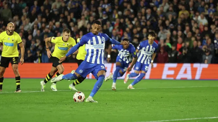 Framed Print : Brighton & Hove Albion vs AEK Athens: Europa League Group B Clash (21SEP23) Framed Print : Brighton & Hove Albion vs AEK Athens: Europa League Group B Clash (21SEP23)