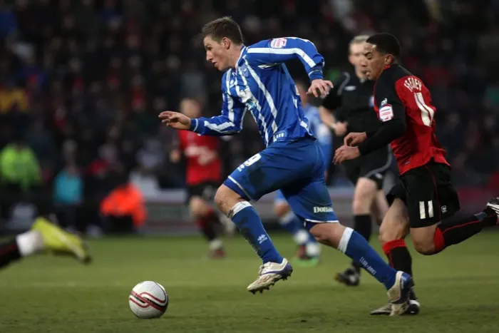 Framed Print : Brighton & Hove Albion vs. AFC Bournemouth: 2010-11 Away Game Framed Print : Brighton & Hove Albion vs. AFC Bournemouth: 2010-11 Away Game