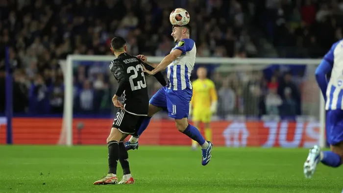 Framed Print : Brighton & Hove Albion vs. Ajax: Europa League Battle, October 2023 Framed Print : Brighton & Hove Albion vs. Ajax: Europa League Battle, October 2023