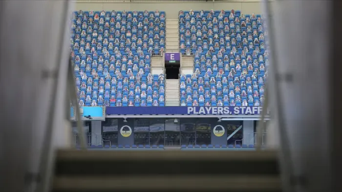 Framed Print : Brighton and Hove Albion vs Arsenal: Premier League Showdown at American Express Community Stadium (June 2020) Framed Print : Brighton and Hove Albion vs Arsenal: Premier League Showdown at American Express Community Stadium (June 2020)
