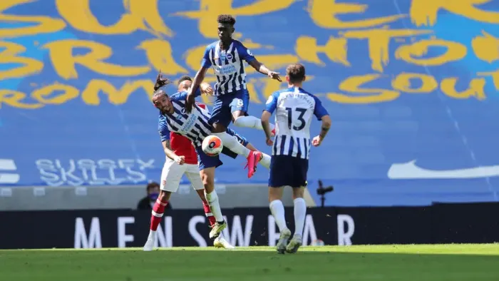 Framed Print : Brighton and Hove Albion vs Arsenal: Premier League Showdown at American Express Community Stadium (June 2020) Framed Print : Brighton and Hove Albion vs Arsenal: Premier League Showdown at American Express Community Stadium (June 2020)